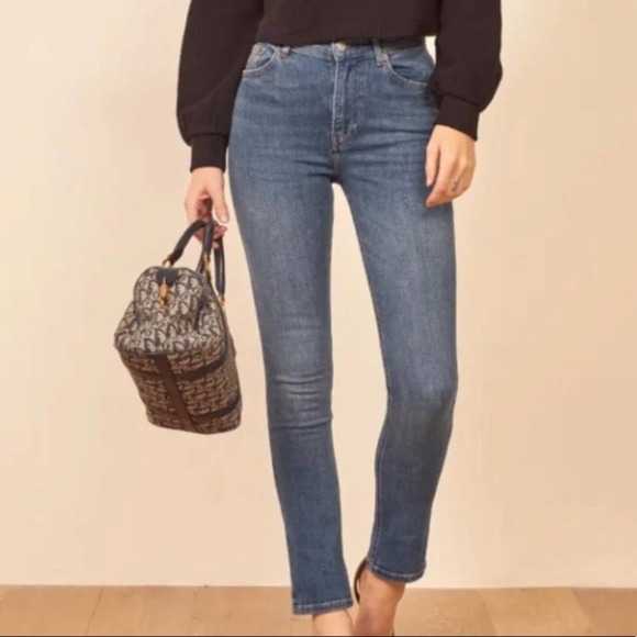 Reformation Denim - Reformation Harper High Rise Skinny Jeans Sz27